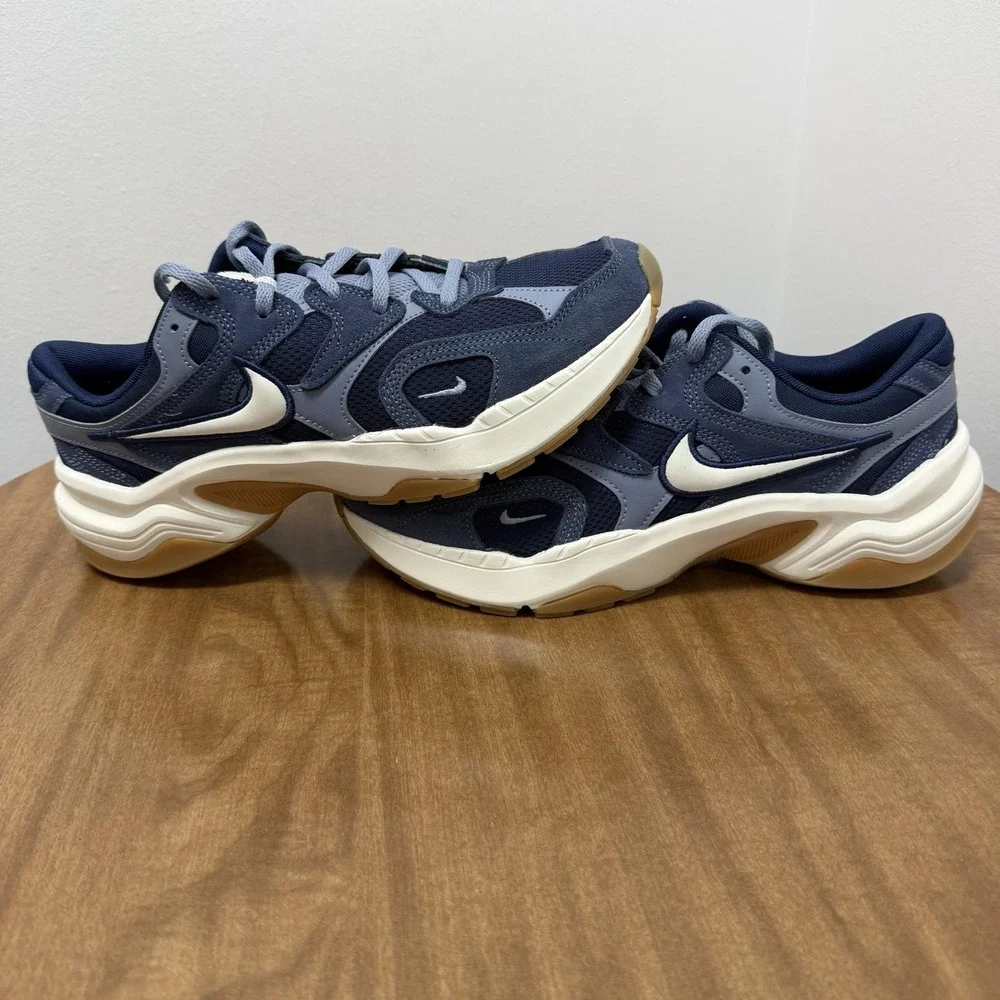 Nike‎ AL8 Denim Running Shoes Midnight Navy Gum IM2471-410 Women's Size 10 NEW